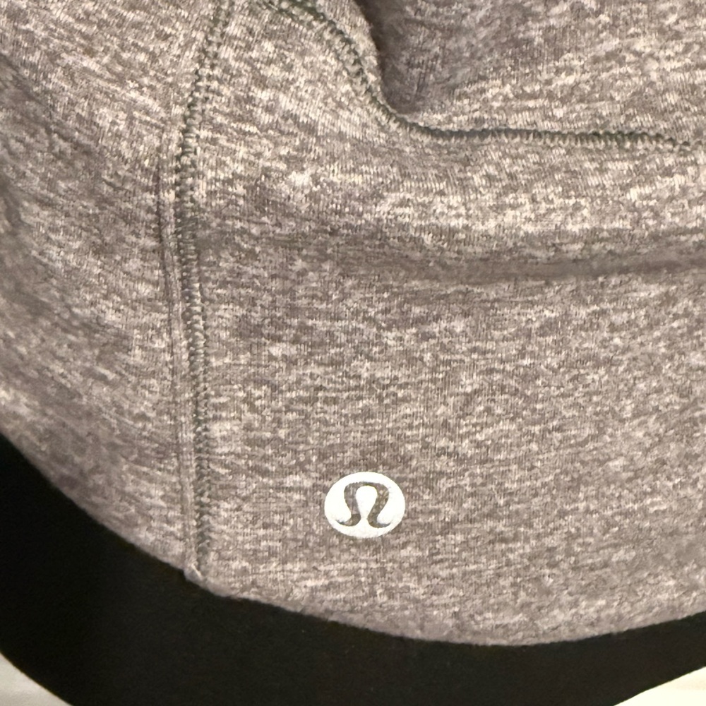 Lululemon Heather Grey Long Sleeve Active Top - Picture 4 of 6